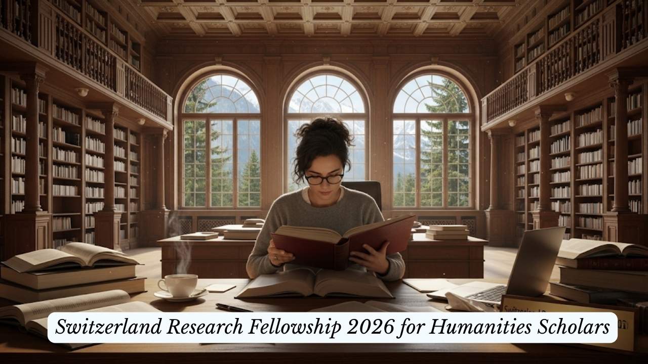 Switzerland Research Fellowship 2026 for Humanities Scholars