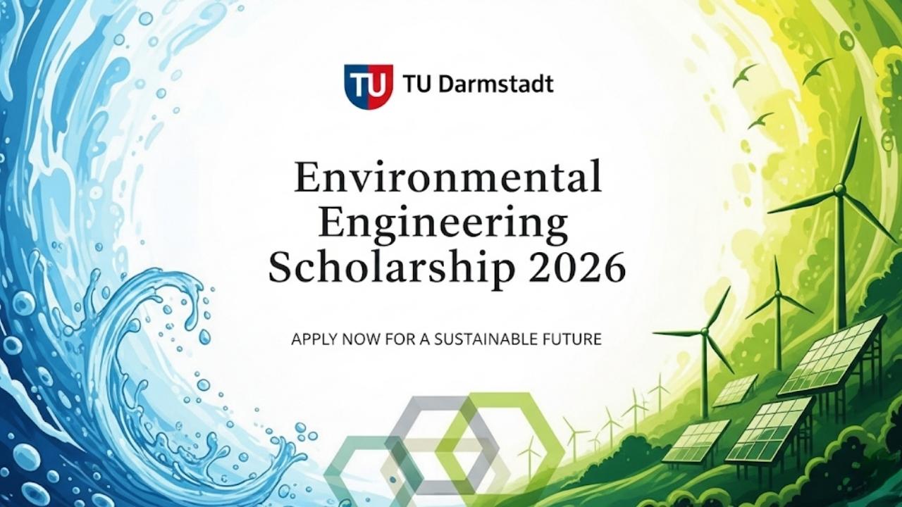 TU Darmstadt Environmental Engineering Scholarship 2026