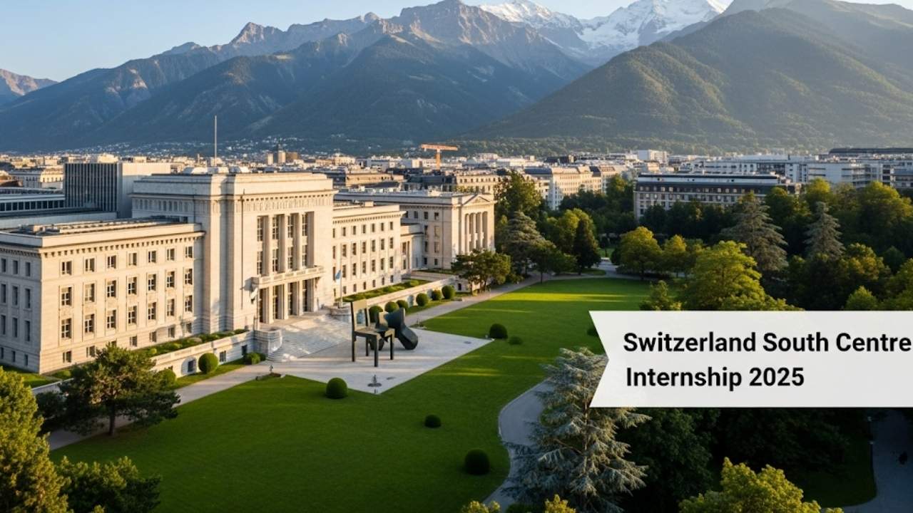The Switzerland South Centre Internship 2025 Guide