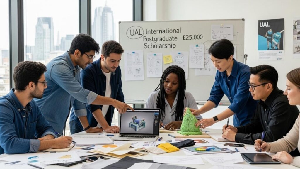 UAL International Postgraduate £25,000 Scholarships for 2025/26
