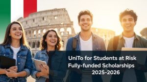 UniTo for Students at Risk Fully-funded Scholarships 2025-2026