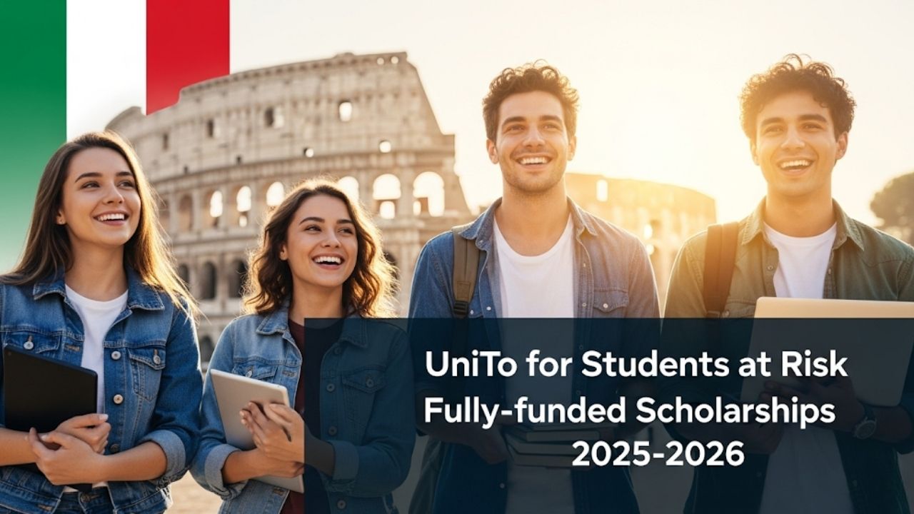 UniTo for Students at Risk Fully-funded Scholarships 2025-2026