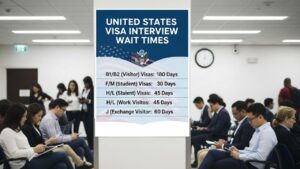 United States Visa Interview Wait Times in All Sub-Continents