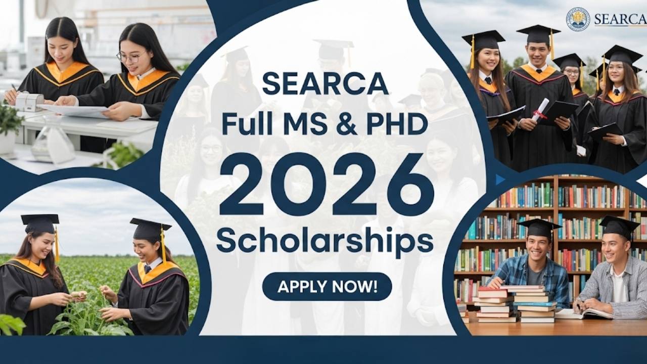 SEARCA Full MS & PhD Scholarships 2026