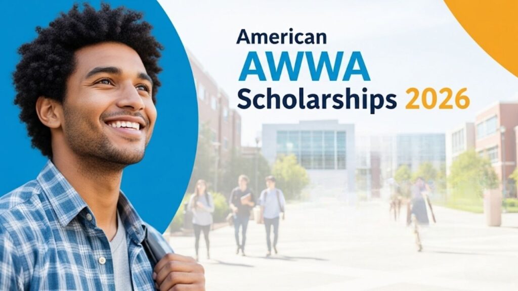 American AWWA Scholarships 2026: Here’s How to Stand Out and Secure Your Spot 1 American AWWA Scholarships 2026