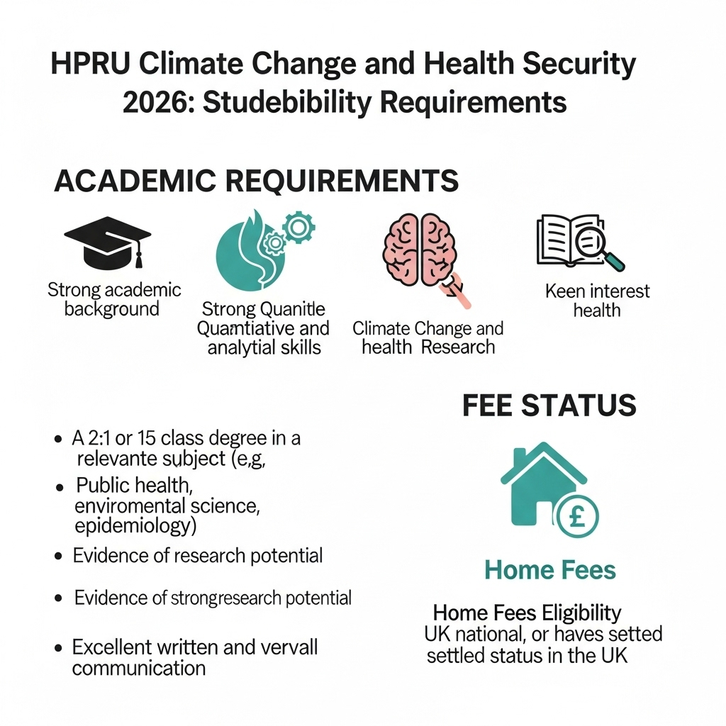 HPRU Climate Change and Health Security PhD Studentships 2026: Join the Elite Researchers Tackling the Planet’s Biggest Dual Threat 3 climate change and health security,