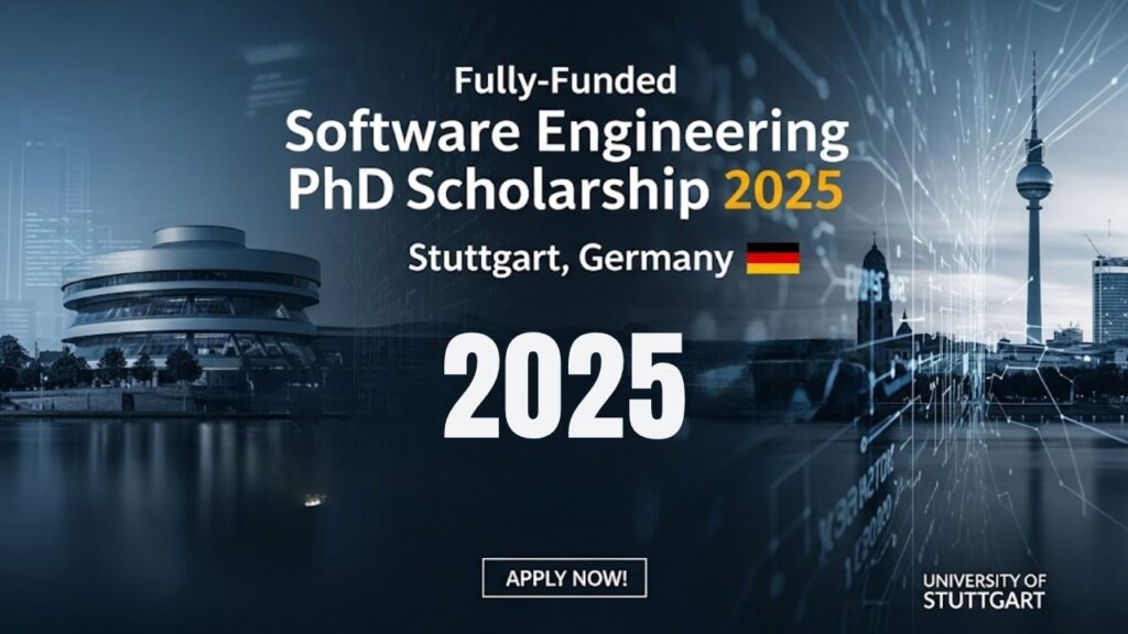 Fully-Funded Software Engineering PhD Scholarship 2025 at Stuttgart