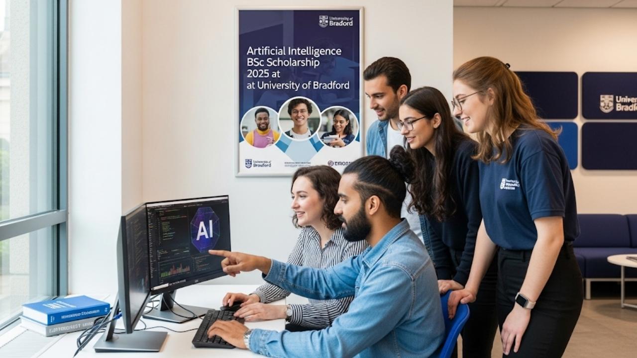 Artificial Intelligence BSc Scholarship 2025 at University of Bradford