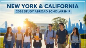 study abroad scholarship for New York & California 2026