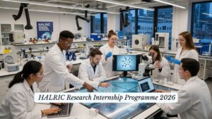 HALRIC Research Internship Programme 2026