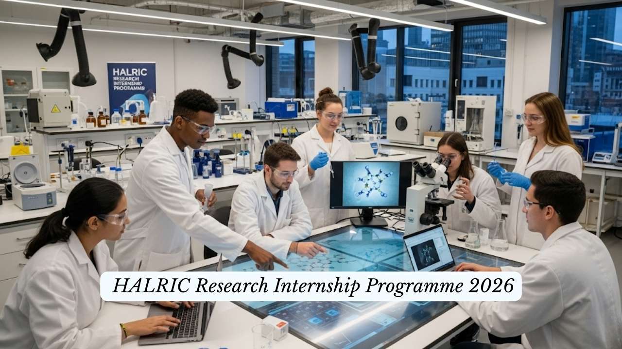 HALRIC Research Internship Programme 2026