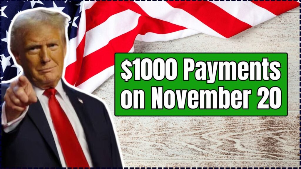 $1000 Payments on November 20