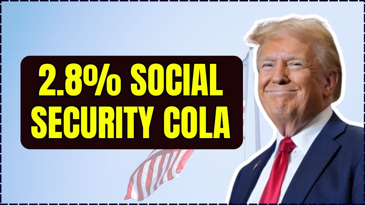 2.8% Social Security COLA