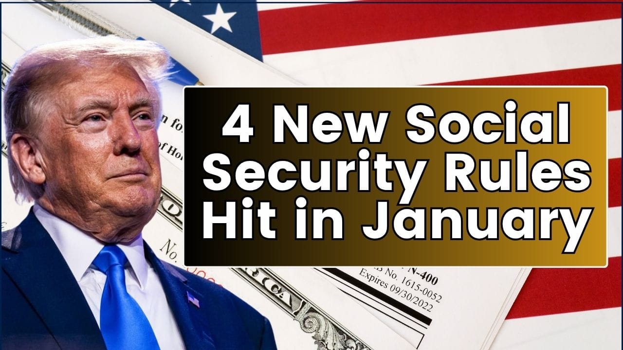 4 New Social Security Rules Hit in January