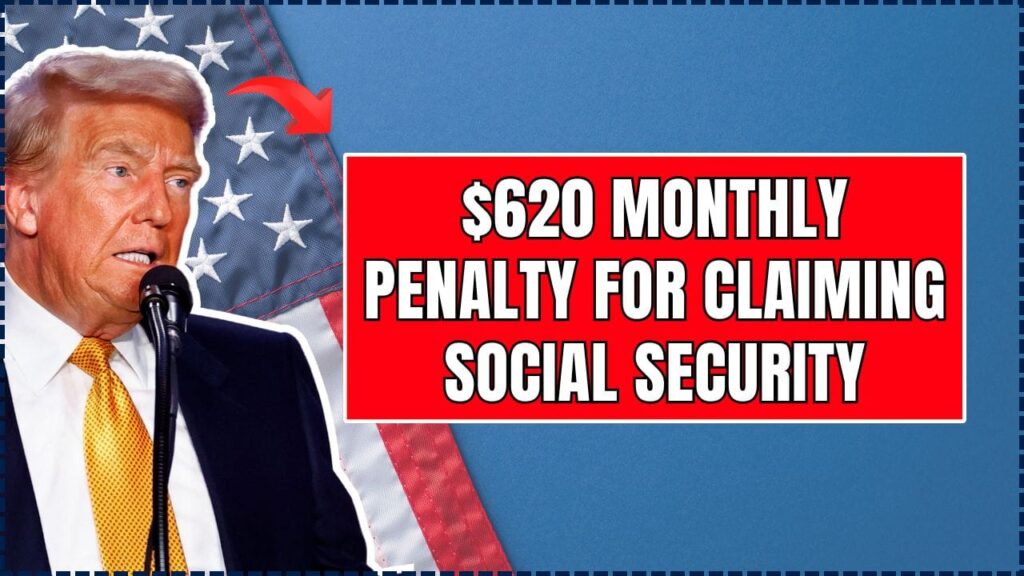 $620 Monthly Penalty for Claiming Social Security