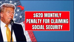 $620 Monthly Penalty for Claiming Social Security