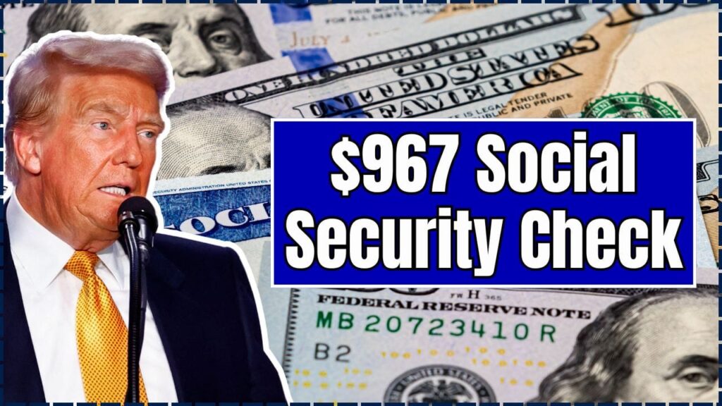$967 Social Security Check