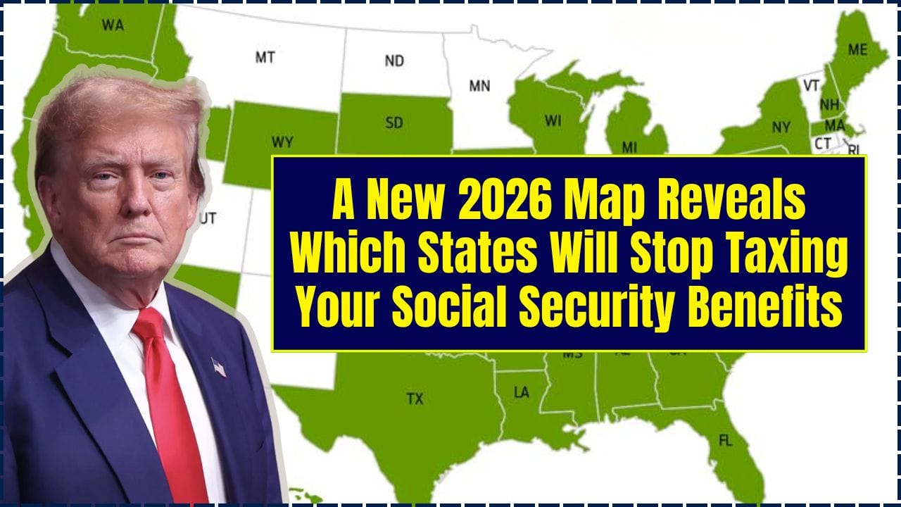 A New 2026 Map Reveals Which States Will Stop Taxing Your Social Security Benefits