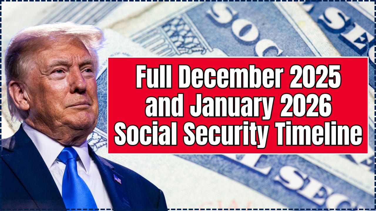 Full December 2025 and January 2026 Social Security Timeline
