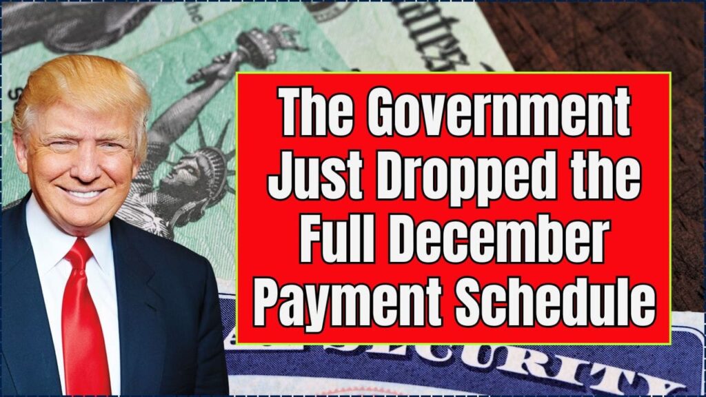 Full December Payment Schedule