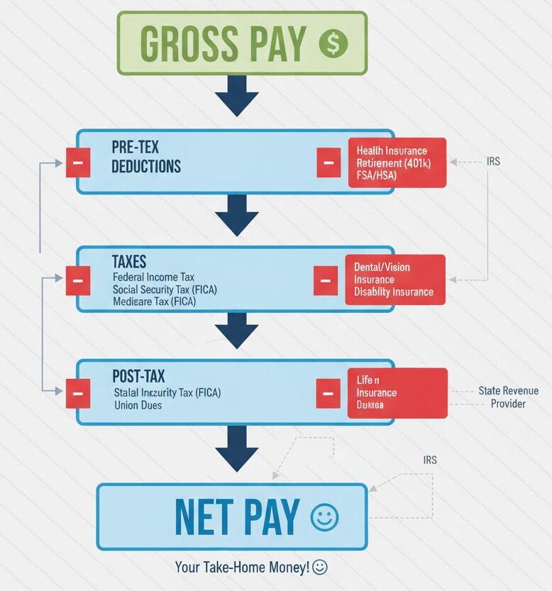 Healthcare and social security, reduce a salary raise
