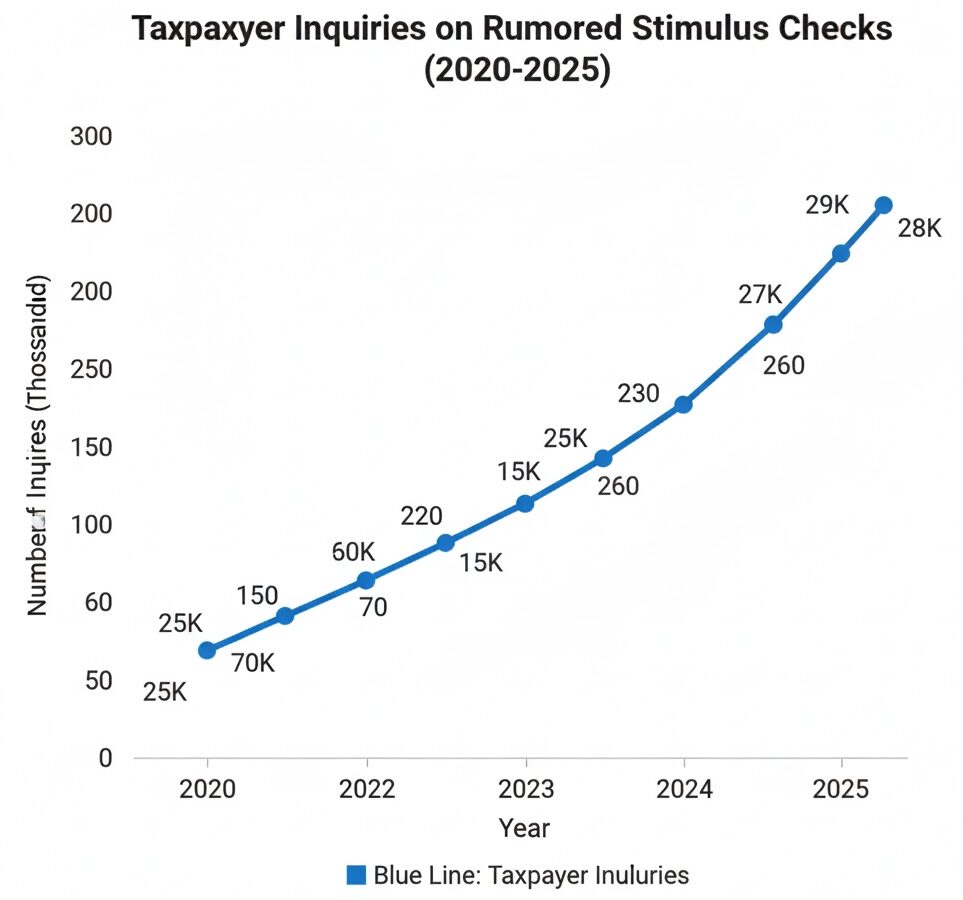 IRS call volume spikes corresponding with misinformation surges in 2025
