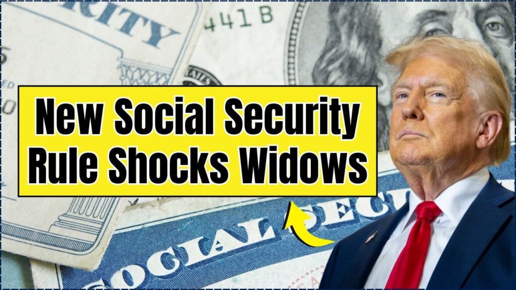 New Social Security Rule Shocks Widows