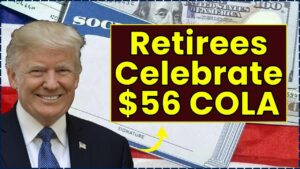 Retirees Celebrate $56 COLA