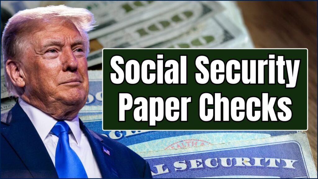 Social Security Paper Checks