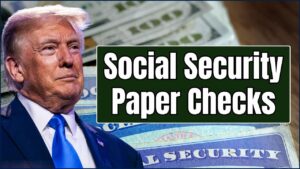 Social Security Paper Checks