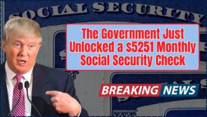 The Government Just Unlocked a $5251 Monthly Social Security Check