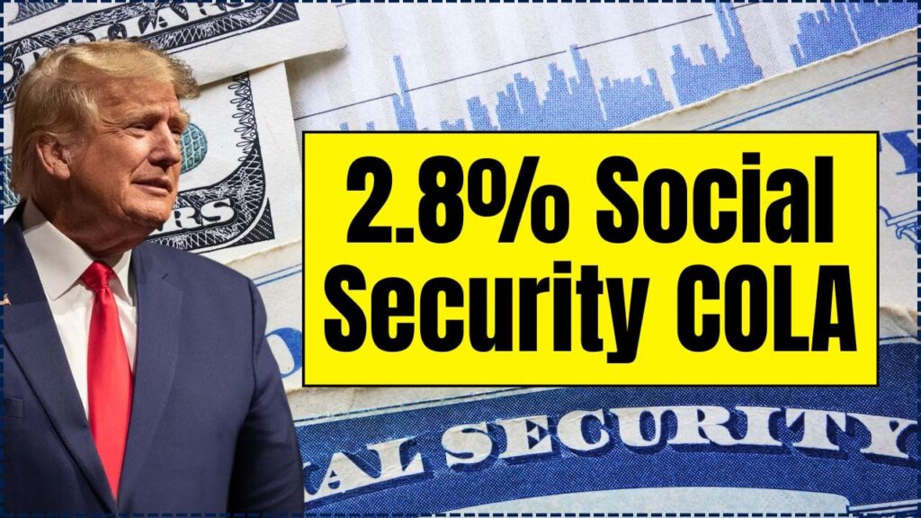 December Is the Final Month Before the 2.8% Social Security COLA — How Your Check Will Change 1 2.8% Social Security COLA