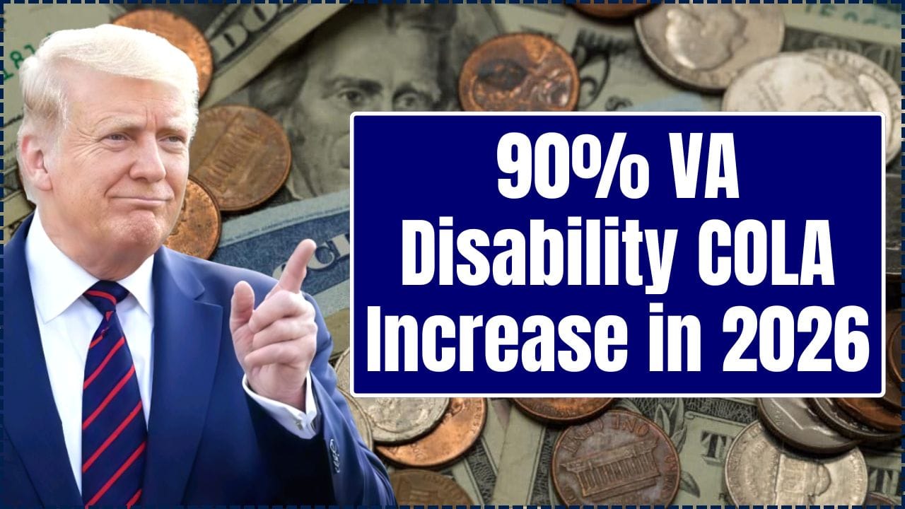 90% VA Disability COLA Increase in 2026