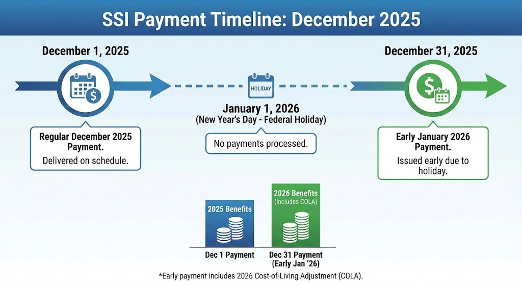 Why Some Social Security Recipients Will See Three Payments in December 2025 - Check Details 2 December 2025 Social Security and SSI payment dates