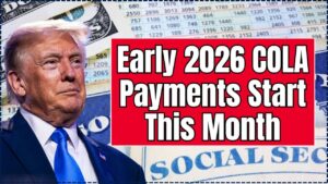 Early 2026 COLA Payments Start This Month