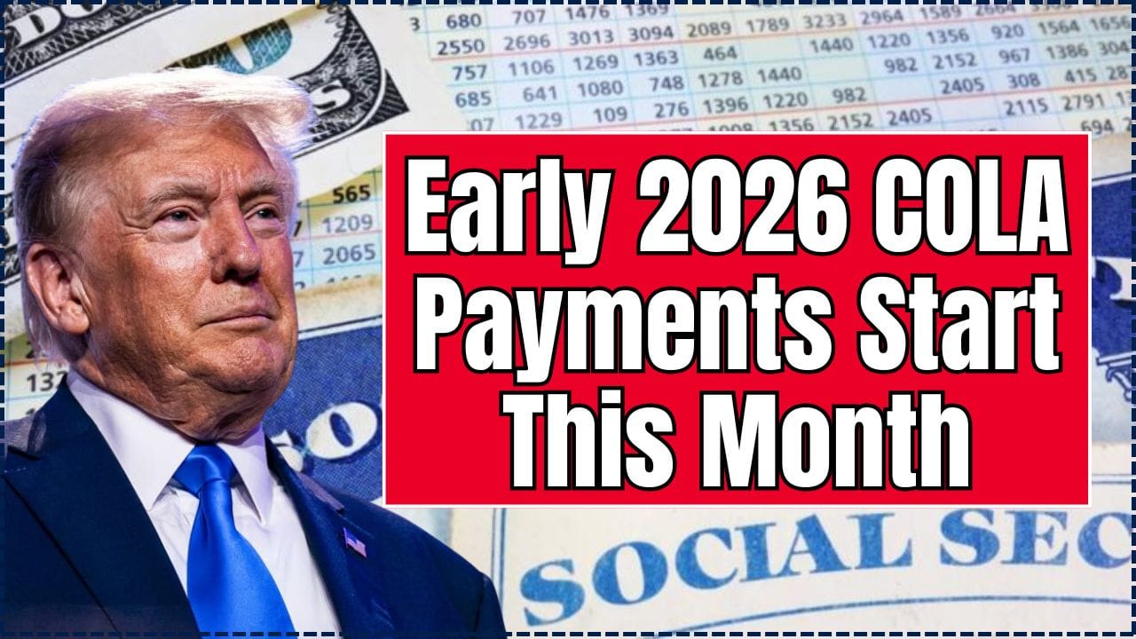 Early 2026 COLA Payments Start This Month