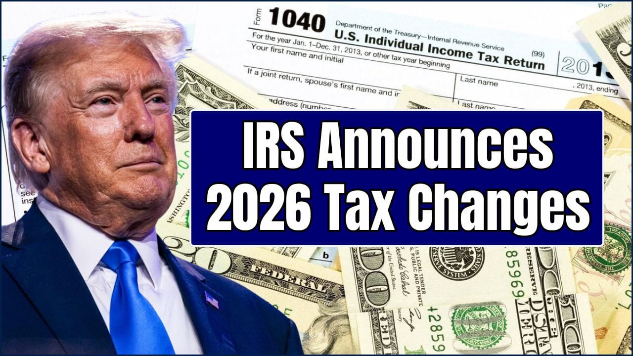 IRS Announces 2026 Tax Changes