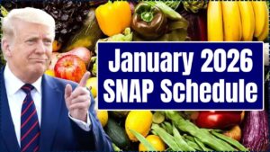 January 2026 SNAP Schedule