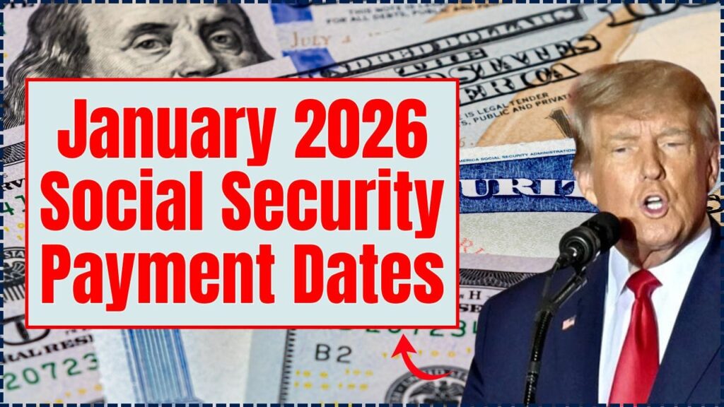 January 2026 Social Security Payment Dates