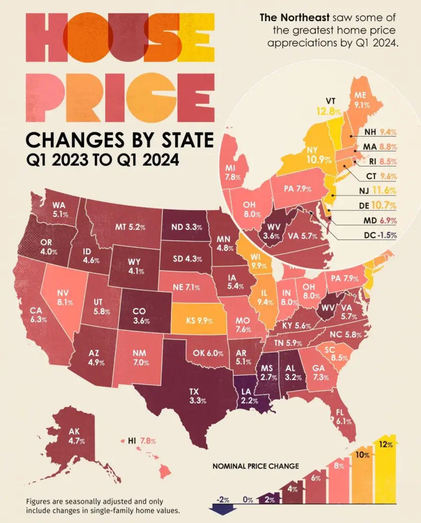 Map showing U.S. regions with concentrations of affordable small towns suitable for Social Security–based retirement