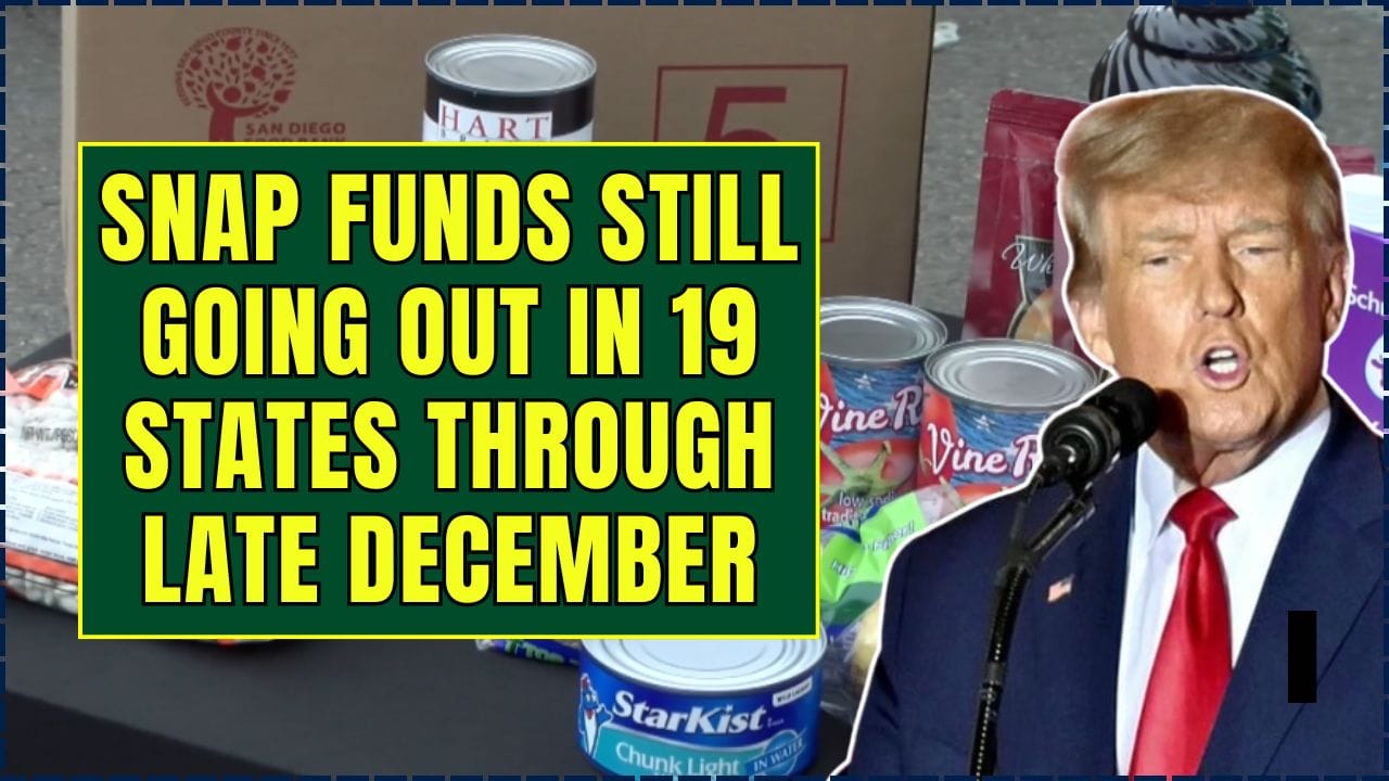 SNAP Funds Still Going Out in 19 States Through Late December