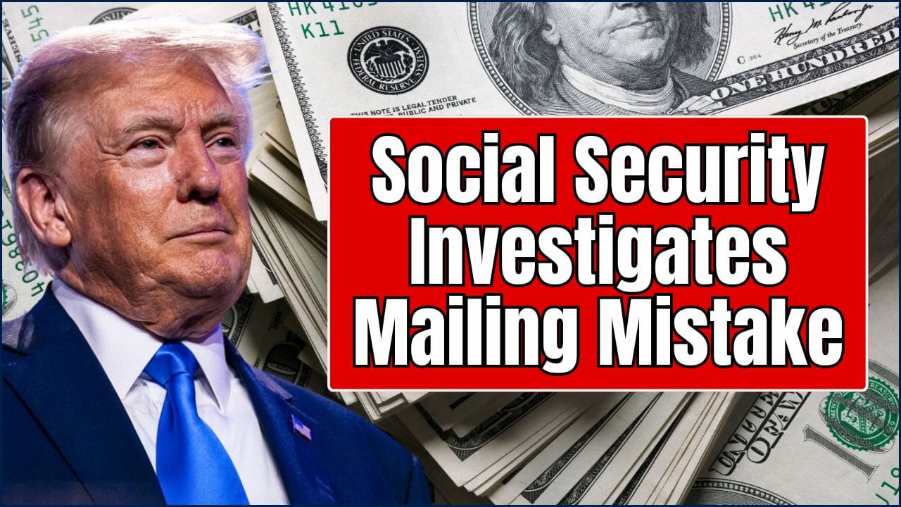 Social Security Investigates Mailing Mistake
